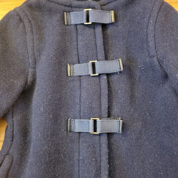 vintage Colors of Benetton wool blend coat kids xs - Picture 3 of 8